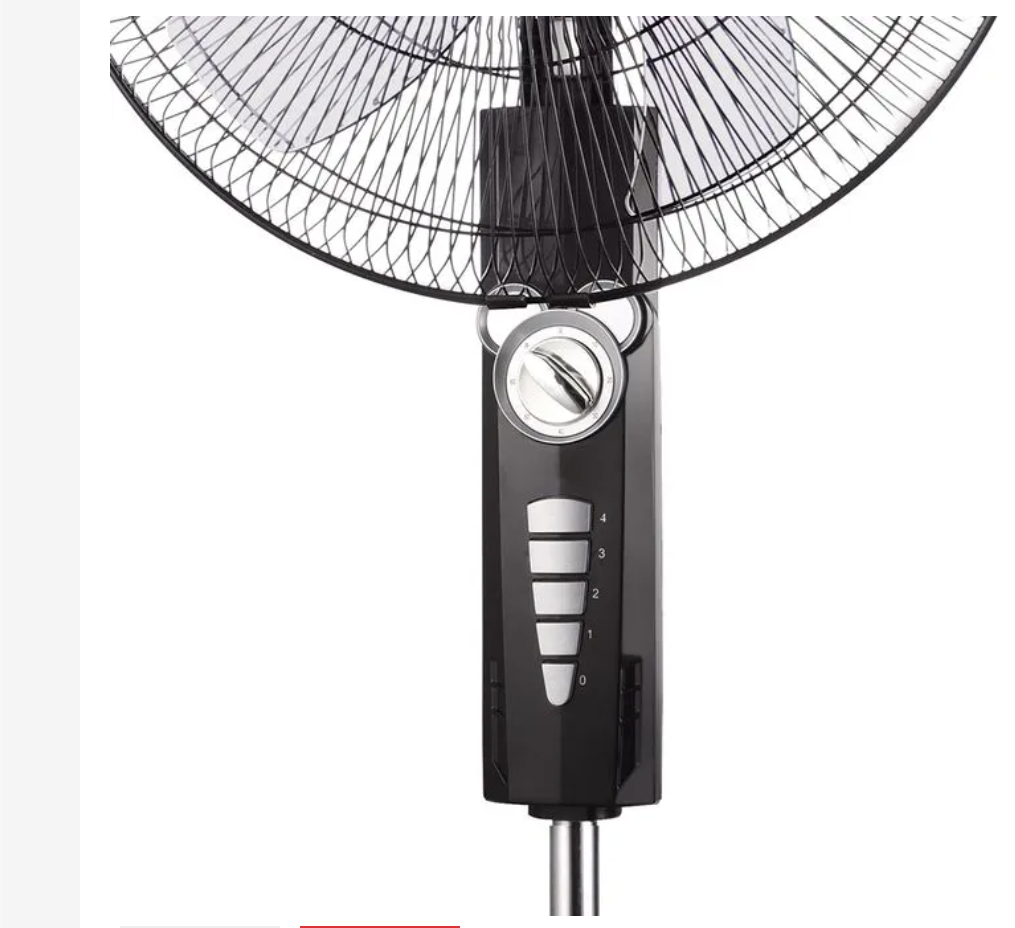 Ramtons RM/668 Ramtons Stand Fan 16 Inch + Timer 5 Blade