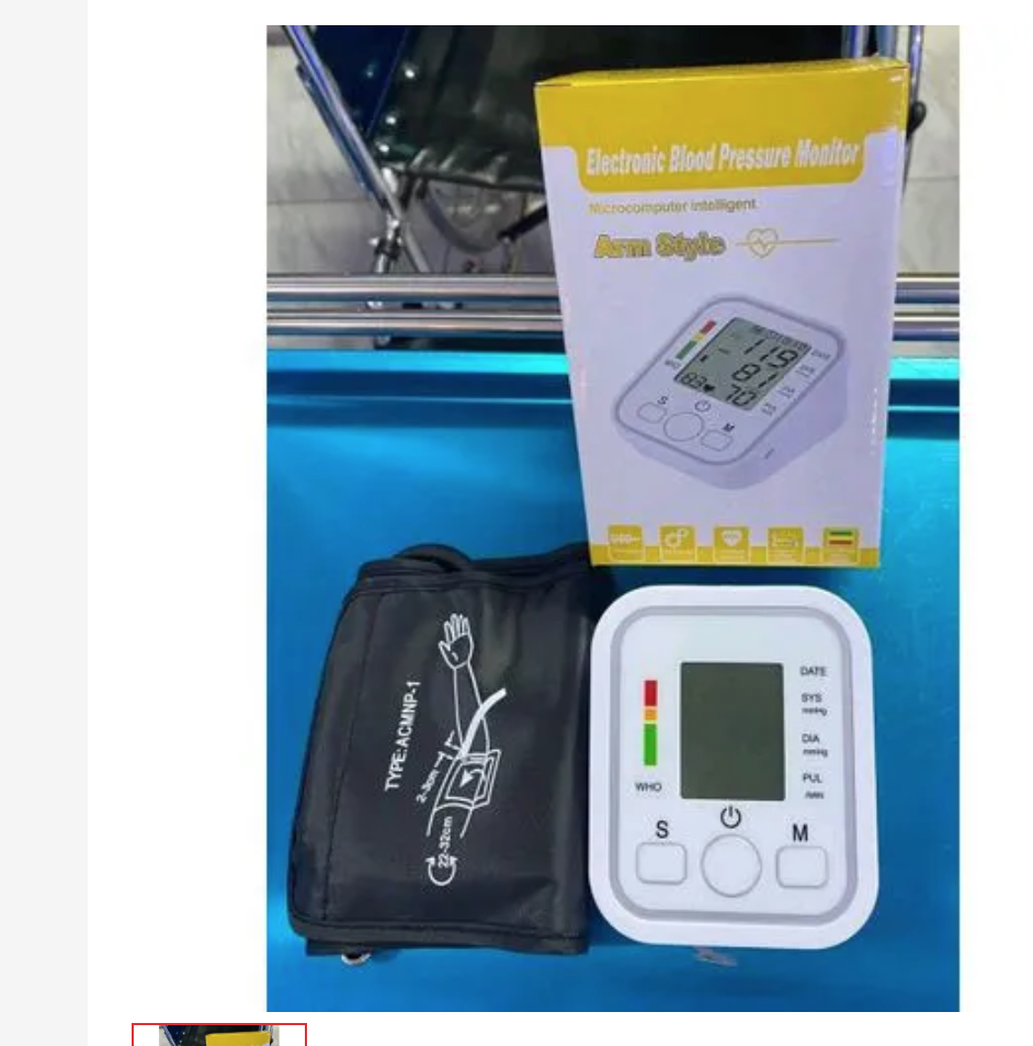 New Digital Automatic Blood Pressure Monitor Upper Arm Automatic Cuff BP Machine & Pulse Rate Monitoring Meter,Large LCD Display.and has audio recording