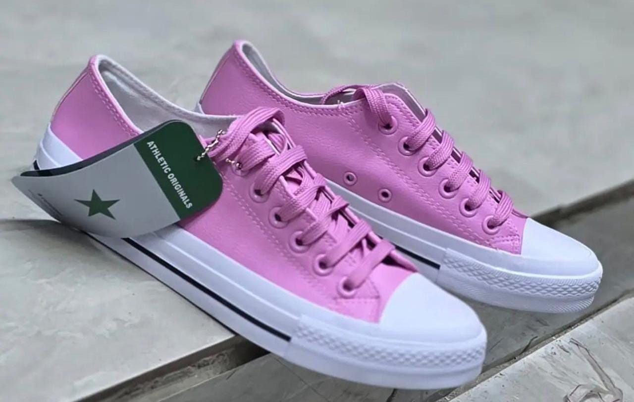 ALL STAR LEATHER UNISEX CONVERSE RUBBER  best quality