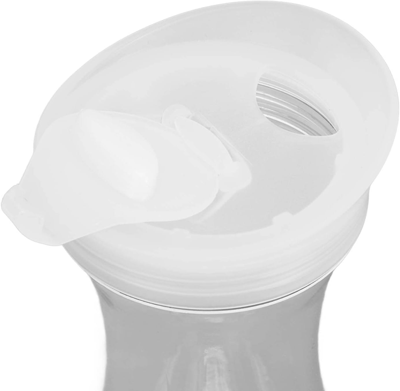 Juice Bottles with Lids,1000ml Transparent Beverage Bottle Leak-Proof Reusable Drinking Bottle Used for Work Gym Home Storage of Juice and Water