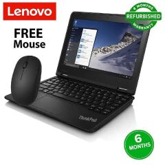 ON OFFER!(FREE MOUSE + LAPTOP BAG ) LENOVO YOGA 11E 12” 2-IN-1 TOUCHSCREEN LAPTOP | 4GB RAM 128GB SSD | X360 CONVERTIBLE | WINDOWS 11 PRO | REFURBISHED | WIRELESS MOUSE