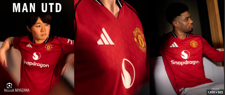 Manchester United 2025 Red Home Jersey – Men’s Breathable Football Shirt | Sports Training Shirt