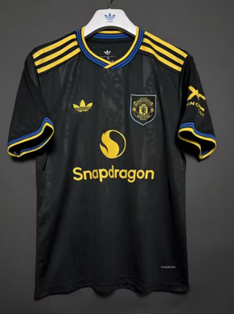 Manchester United 2025/2026 Black Jersey – Men’s Breathable Football Shirt | Sports Training |Man Utd  shirt, football jersey men, soccer shirt breathable sportswear, football training