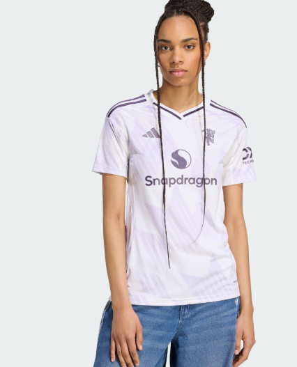 Manchester United 2025/2026 White  Jersey – Men’s Breathable Football Shirt | Sports Training Shirt