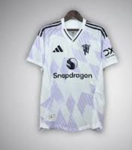 Manchester United 2025/2026 White  Jersey – Men’s Breathable Football Shirt | Sports Training Shirt