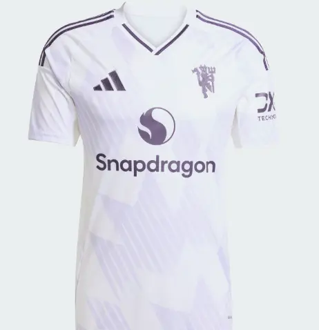 Manchester United 2025/2026 White  Jersey – Men’s Breathable Football Shirt | Sports Training Shirt