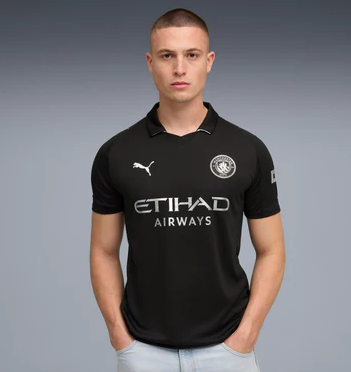 Manchester City  Black  Jersey – Men’s Football Shirt | Breathable Sports Shirt ,  Premier League shirt , breathable sportswear.