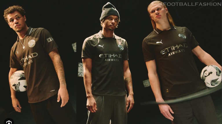 Manchester City  Black  Jersey – Men’s Football Shirt | Breathable Sports Shirt ,  Premier League shirt , breathable sportswear.