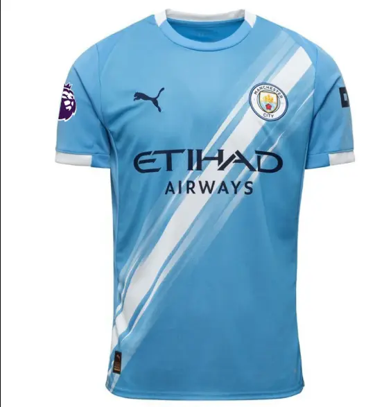 Manchester City Blue Jersey – Men’s Football Shirt | Breathable Sports Shirt