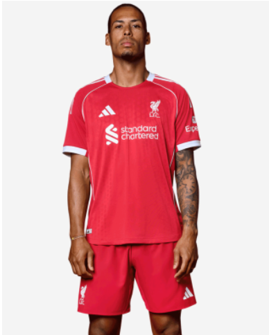 welcom home reds,Liverpool 2025/2026  Red Home Jersey – Men’s Breathable Football Shirt | Soccer Training Sportswear
