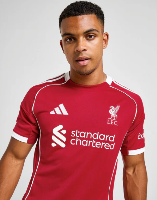 welcom home reds,Liverpool 2025/2026  Red Home Jersey – Men’s Breathable Football Shirt | Soccer Training Sportswear
