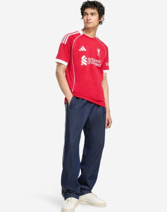 welcom home reds,Liverpool 2025/2026  Red Home Jersey – Men’s Breathable Football Shirt | Soccer Training Sportswear