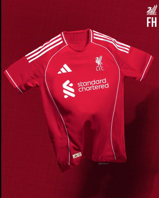welcom home reds,Liverpool 2025/2026  Red Home Jersey – Men’s Breathable Football Shirt | Soccer Training Sportswear