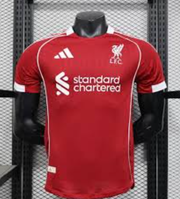 welcom home reds,Liverpool 2025/2026  Red Home Jersey – Men’s Breathable Football Shirt | Soccer Training Sportswear