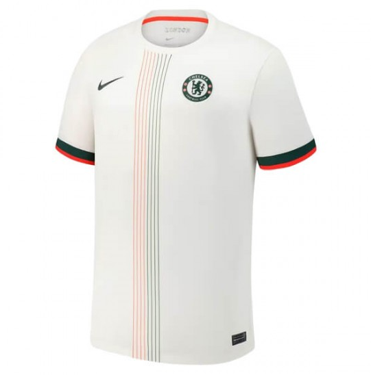 Step into the new season in iconic fashion with the Chelsea FC 2025/26 Away Jersey – Cream Edition