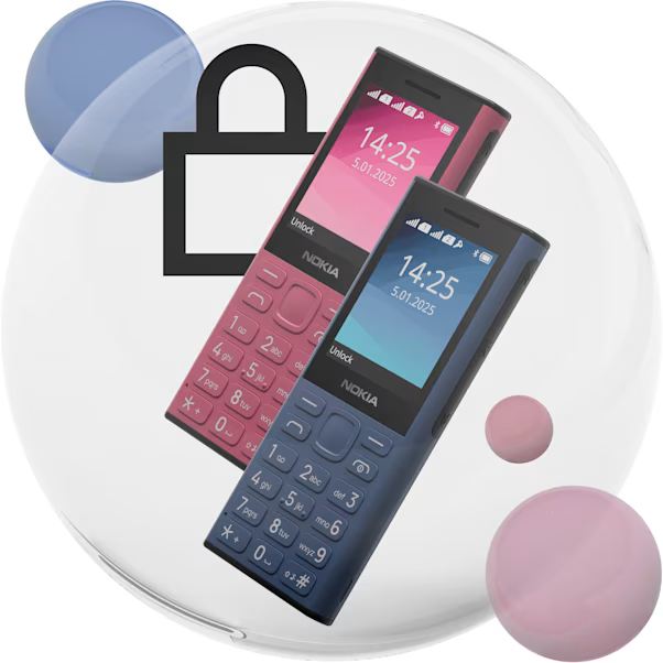 Nokia 130 MUSIC HMD Screen Size 2.4 Inches, SIM Support, Dual Sim, Battery Type 2500 MAh, Type-C Fast Charging - Phones featured phones