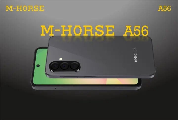 M-HORSE A56 ULTRA 6.6'' HD + incell 8GB RAM + 128GB ROM 16MP Front camera +32MP Rear camera 5000mAh battery capacity side fingerprint UNLOCK Android 14 phone smartphone