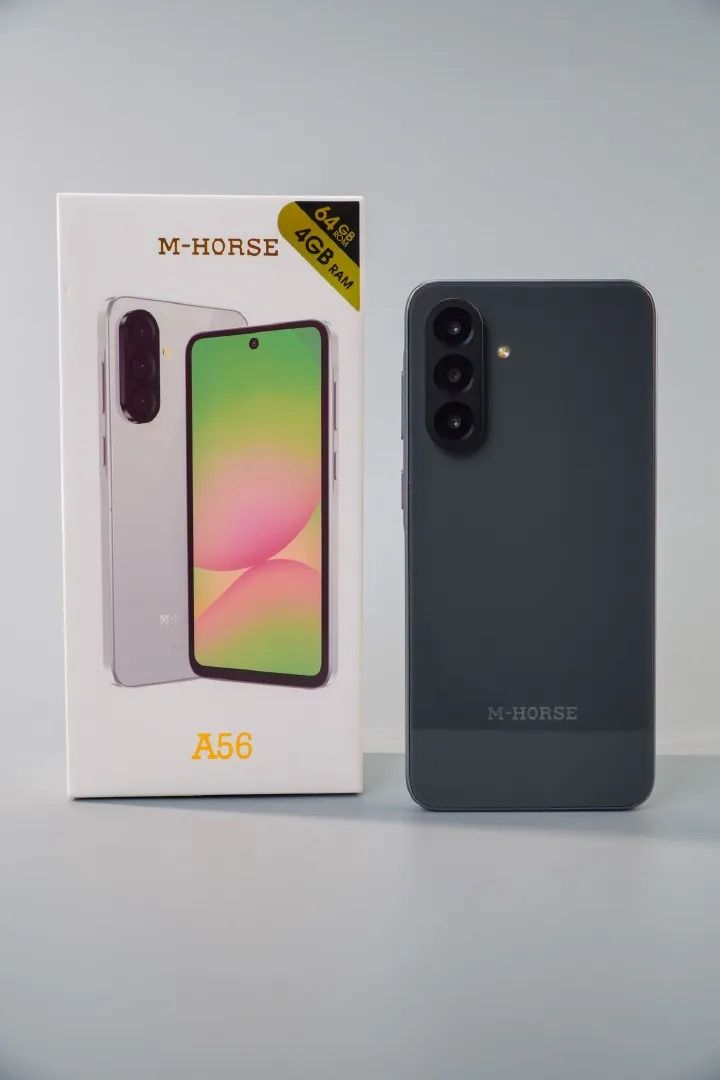 M-HORSE A56 ULTRA 6.6'' HD + incell 8GB RAM + 128GB ROM 16MP Front camera +32MP Rear camera 5000mAh battery capacity side fingerprint UNLOCK Android 14 phone smartphone