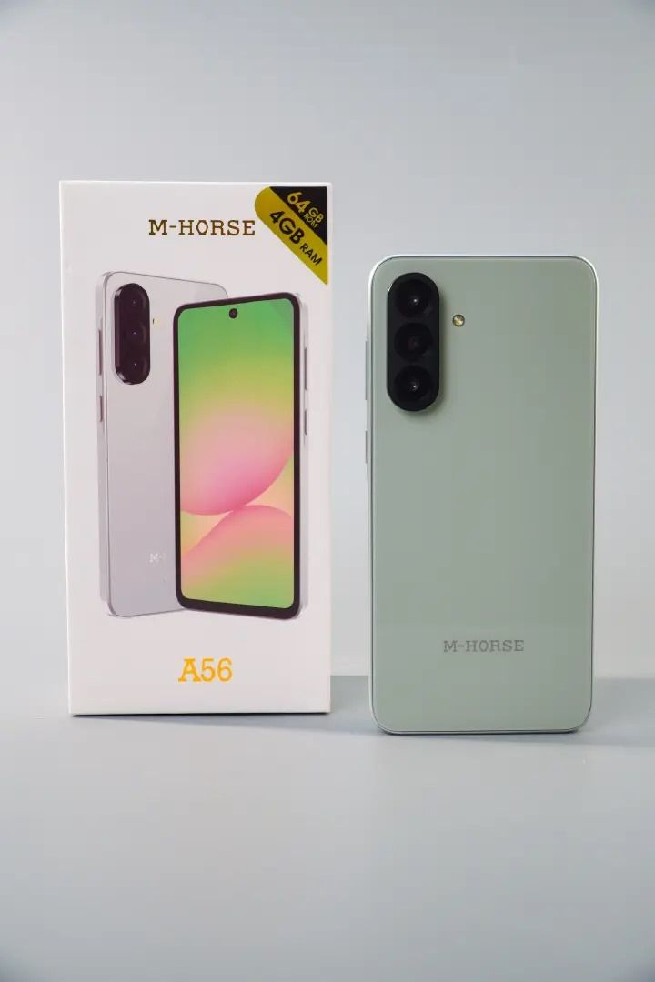 M-HORSE A56 ULTRA 6.6'' HD + incell 8GB RAM + 128GB ROM 16MP Front camera +32MP Rear camera 5000mAh battery capacity side fingerprint UNLOCK Android 14 phone smartphone
