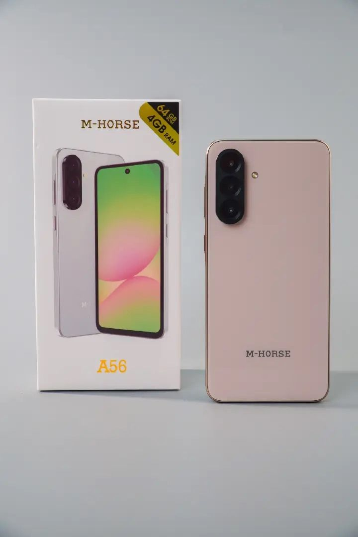 M-HORSE A56 ULTRA 6.6'' HD + incell 8GB RAM + 128GB ROM 16MP Front camera +32MP Rear camera 5000mAh battery capacity side fingerprint UNLOCK Android 14 phone smartphone