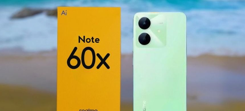 LIMITED DISCOUNT!! Brand New Realme Note 60x 6.74" IPS LCD Display, 4GB RAM+128GB ROM, 5000mAh, Android 14, 8MP Rear & 5MP Front Camera, Dual SIM, Fingerprint (side-mounted) - Smartphones