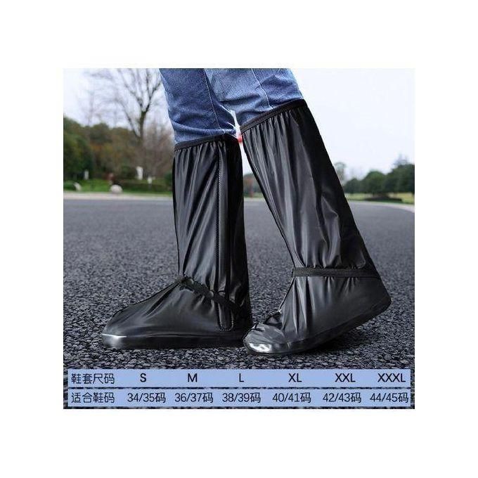 WATERPROOF SHOE COVER HARD SOLE,REUSABLE RAIN BOOT SHOE COVER