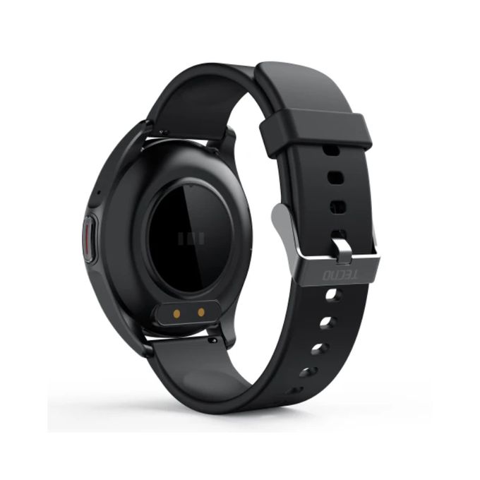 Tecno Watch 3, 1.39'' IPS Display, BT Call, Accurate Blood Oxygen Detection, IP68- Black Smartwatches