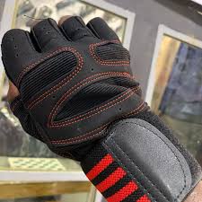 Advanced Breathable Gym Gloves with Wrist Support Strap, Non-Slip Weightlifting Training Gloves for Fitness, Bodybuilding, Cycling & Cross Training, Durable Anti-Sweat Grip Design