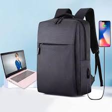 Unisex Laptop Backpack – 16-Inch Water-Resistant Travel Business Bag, Multi-Compartment School Backpack with USB Charging Port, Durable Casual Daypack for Men and Women