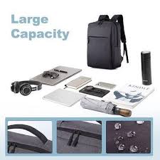 Unisex Laptop Backpack – 16-Inch Water-Resistant Travel Business Bag, Multi-Compartment School Backpack with USB Charging Port, Durable Casual Daypack for Men and Women