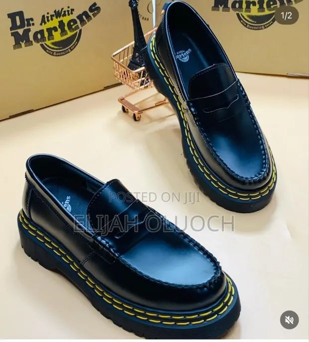 QUALITY LEATHER LOAFER Dr Martens Penny Loafer Quality Pure leather Size 40-45 Sneakers