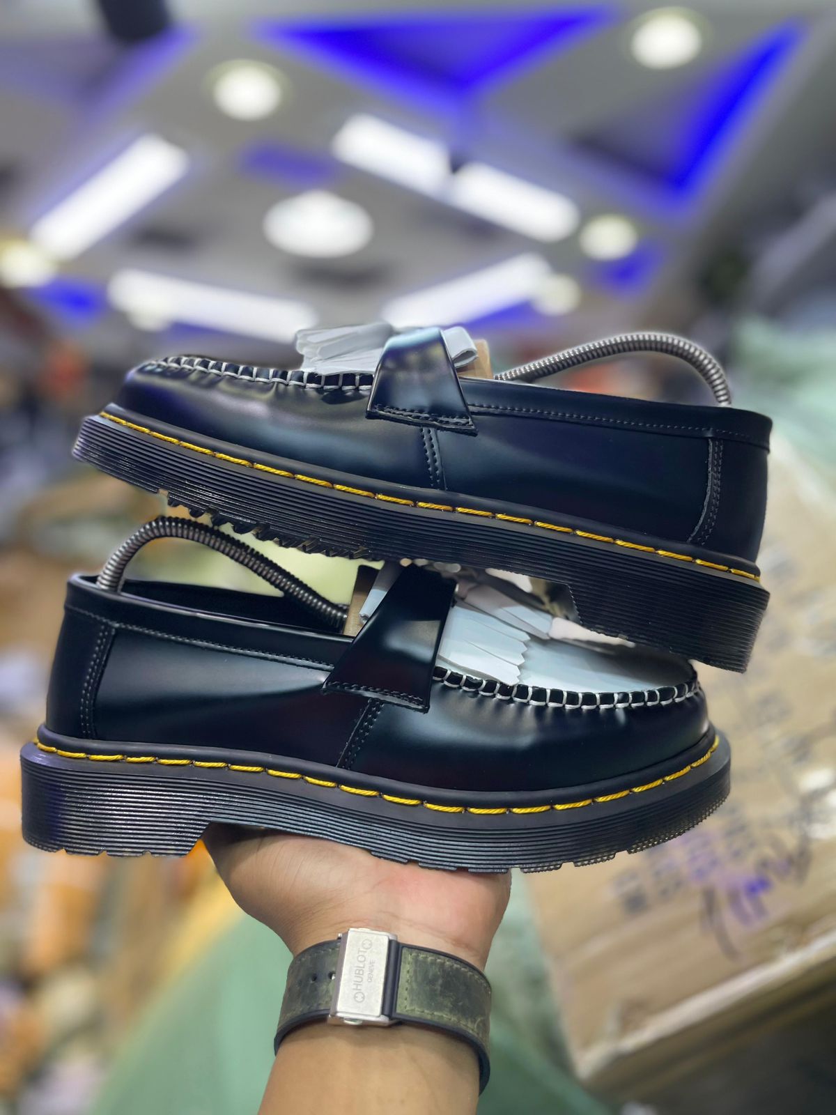 QUALITY LEATHER LOAFER Dr Martens Penny Loafer Quality Pure leather Size 40-45 Sneakers