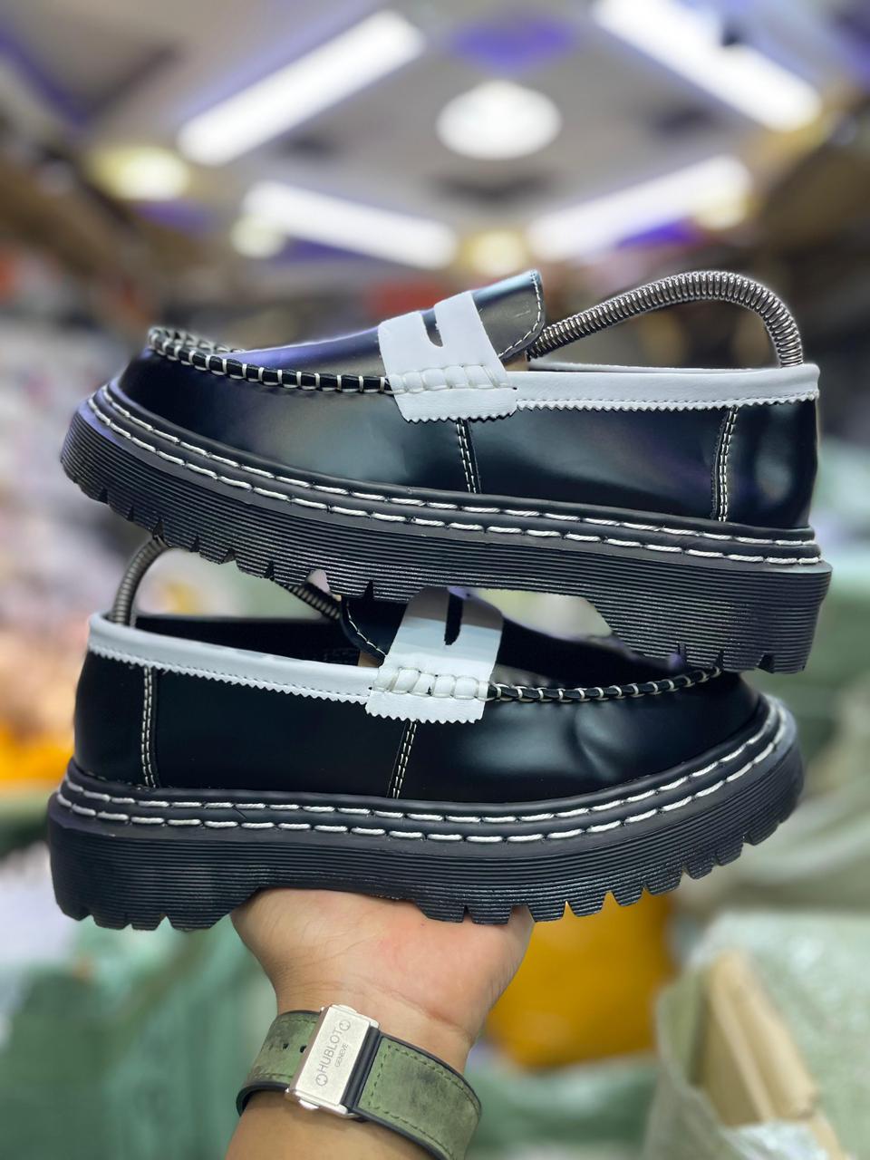 QUALITY LEATHER LOAFER Dr Martens Penny Loafer Quality Pure leather Size 40-45 Sneakers