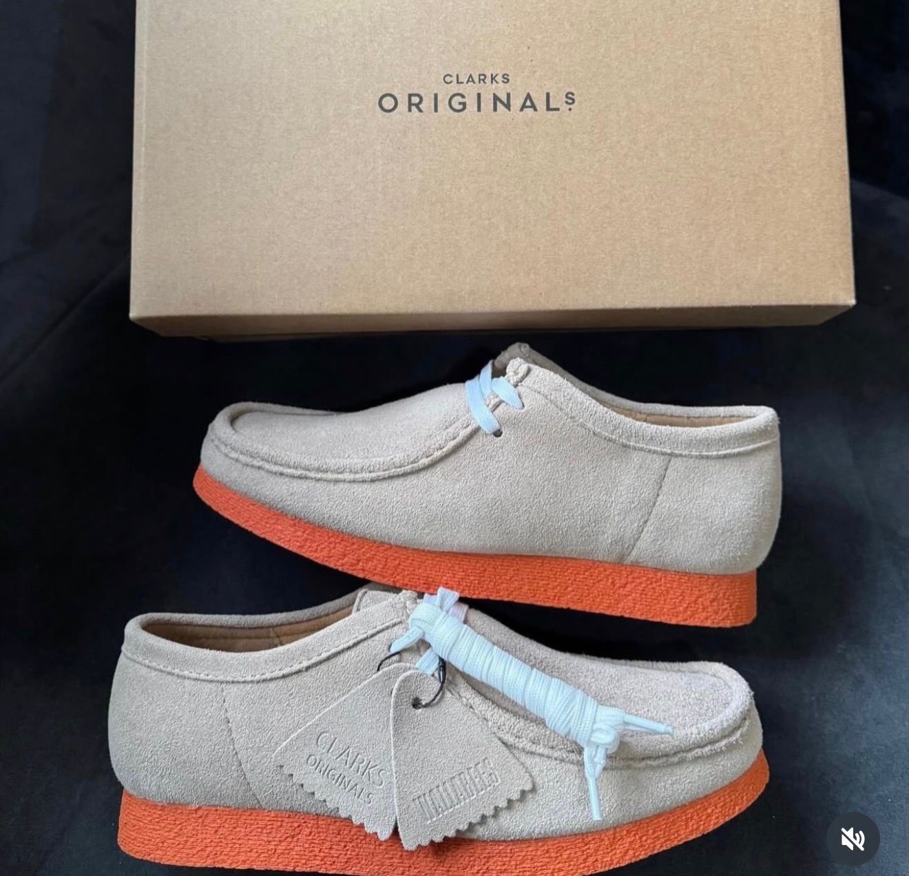 2026 new arrivals Clark’s Wallabees suedish Grey  and Black Quality Size 38-45 Sneakers