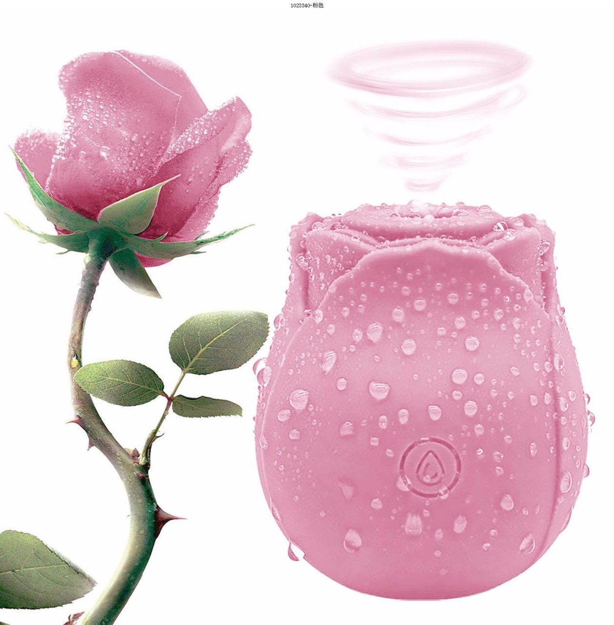 ROSE TOYS Has high suction pressure comes with a magnetic charger