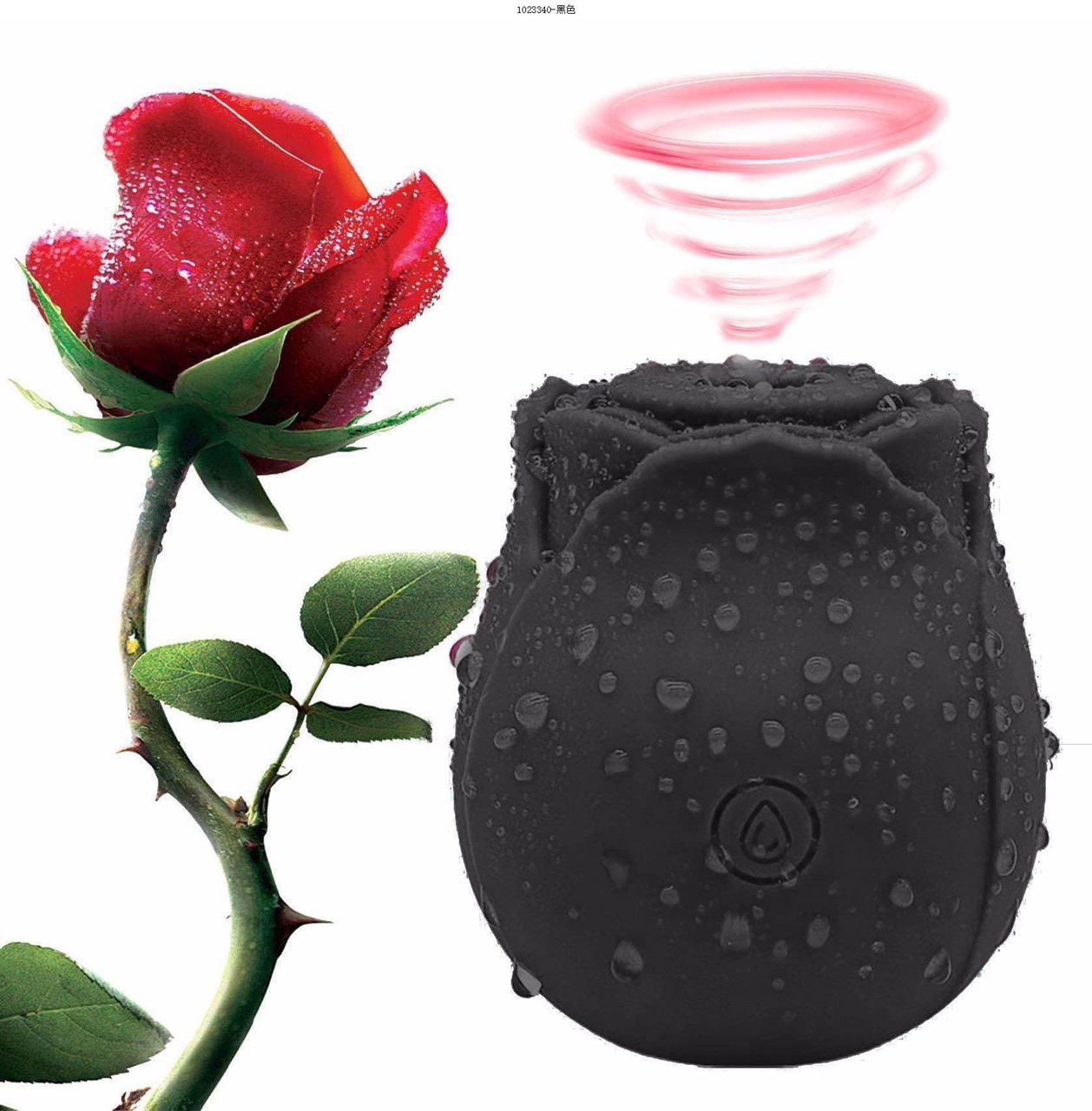 ROSE TOYS Has high suction pressure comes with a magnetic charger
