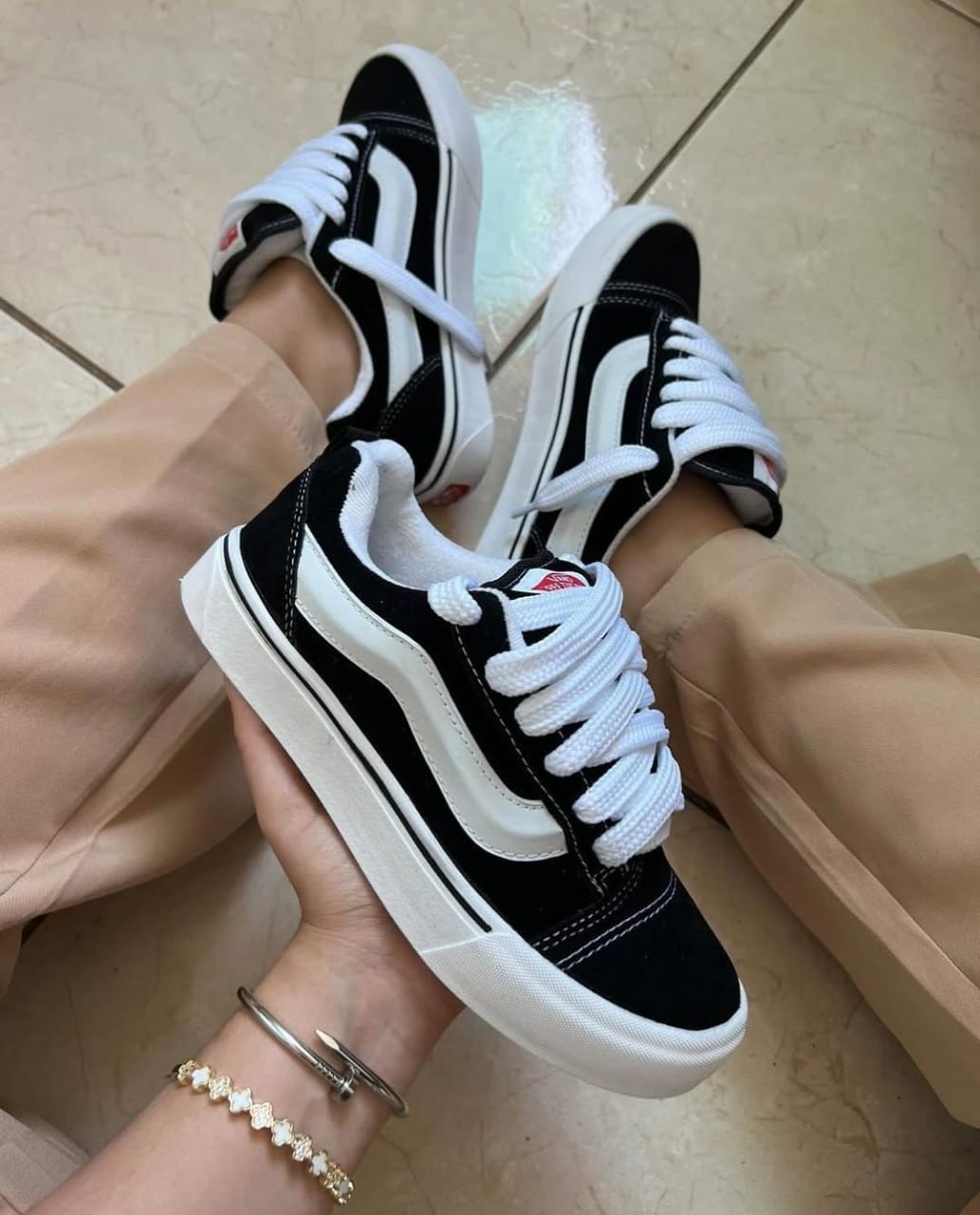 Vans KNU Skool Stack vans Off The Wall Sneakers (Best shop for Quality shoes, sneakers, casuals, boots , officials and shoe accesories)