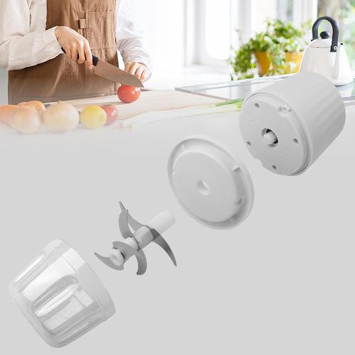 Smart Rechargeable Electric Vegetable Chopper – Compact Mini Food Processor for Garlic, Onions, Fruits & More