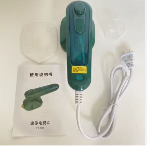 Portable Mini Handheld Steam Iron – Fast Heating Electric Garment Steamer, Compact Travel Iron for Clothes, Wrinkle Removal for Home & Travel Use