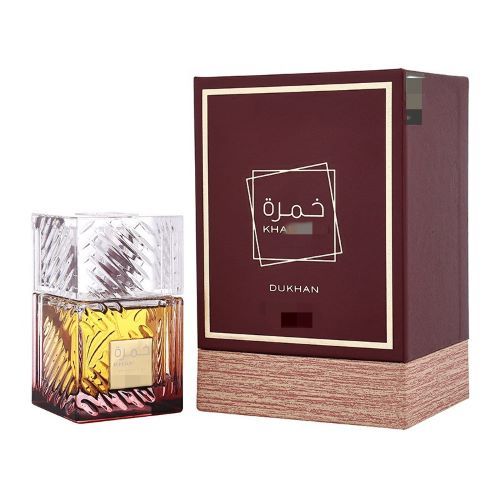 Lattafa Khamrah Dukhan Eau de Parfum – Luxury Arabian Unisex Fragrance, Long-Lasting Smoky Sweet Oud Perfume with Spicy Cinnamon & Vanilla Notes (Premium 100ml)