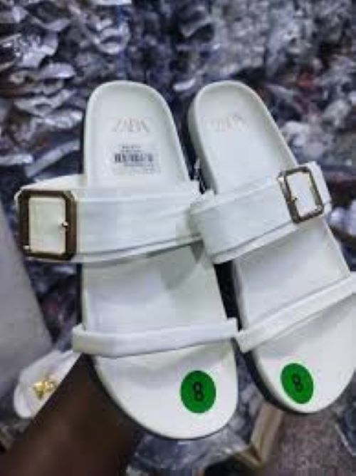 Luxury Zara-Inspired Brown Soft Cushion Open-Toe Sandals – Lightweight Strapless Comfort Slides for Women (Sizes 37–41)