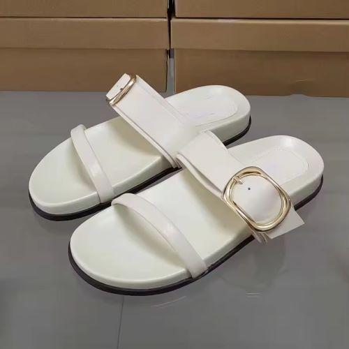 Luxury Zara-Inspired Brown Soft Cushion Open-Toe Sandals – Lightweight Strapless Comfort Slides for Women (Sizes 37–41)