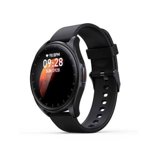 Tecno Watch 3, 1.39'' IPS Display, BT Call, Accurate Blood Oxygen Detection, IP68- Black