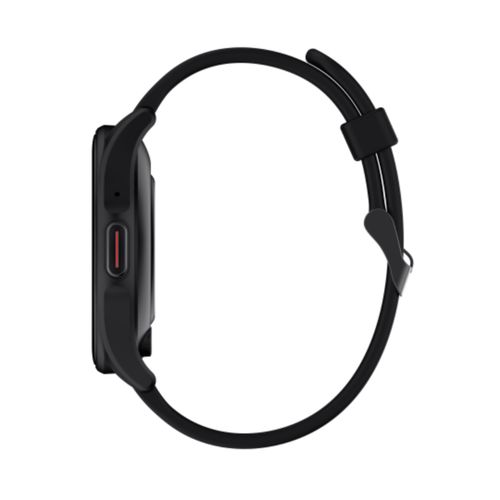 Tecno Watch 3, 1.39'' IPS Display, BT Call, Accurate Blood Oxygen Detection, IP68- Black