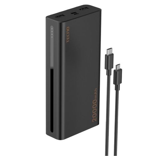 Tecno 2 Way High Speed 20000mAh Multi protection Power Bank