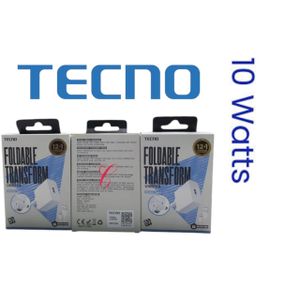 Tecno U100TKB 10W Micro USB Charger – Compact & Reliable For Budget Devices