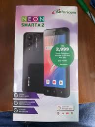 Neon Smarta 2 an ultra-affordable 4G Android Go smartphone with a 5-inch display, Key features  2GB RAM, 32GB internal storage, a 3,300mAh battery, and an 8MP rear camera