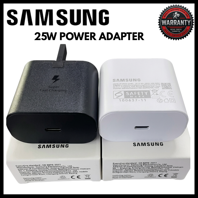 Samsung Galaxy Fast Charger 25W USB C Type C To C Wall Charger A16, A06, S25 Ultra Super Fast Type C Adapter Android Phone Charger For Galaxy A15 5G A14 A13 A53 A54 A55 A52 S24 S23 S24 S25 S26 Ultra