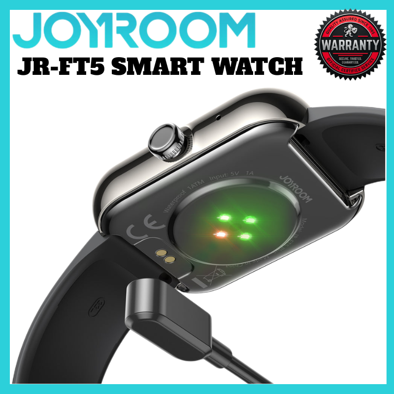 JoyRoom JR-FT5 Plus Smartwatch Advanced Smart Watch with Health Monitoring, Fitness Tracking, Long Battery Life, Notifications & Stylish Design for Active Lifestyle and Everyday Use Smart Watch