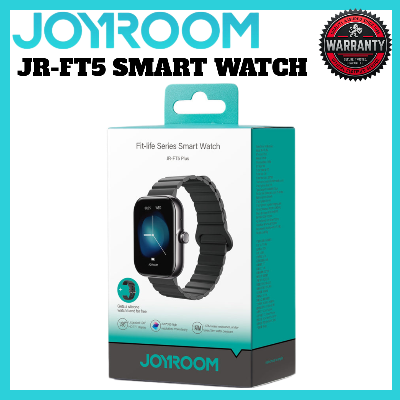 JoyRoom JR-FT5 Plus Smartwatch Advanced Smart Watch with Health Monitoring, Fitness Tracking, Long Battery Life, Notifications & Stylish Design for Active Lifestyle and Everyday Use Smart Watch